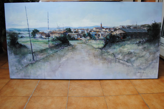 vista panoramica Mixed media Panel Landscaping