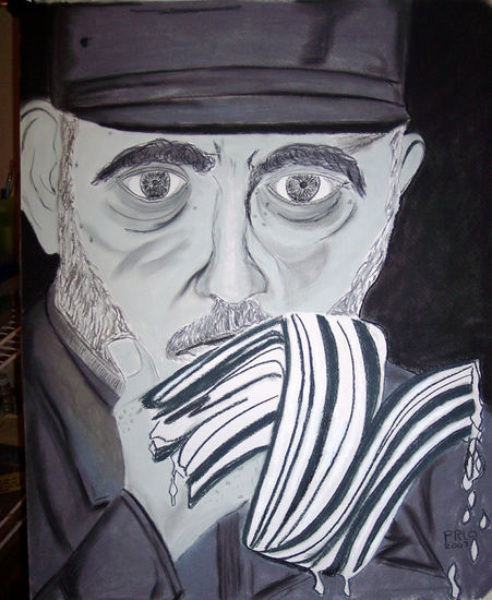 Dictators 102 Pastel Card Portrait