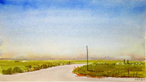 Road landscape