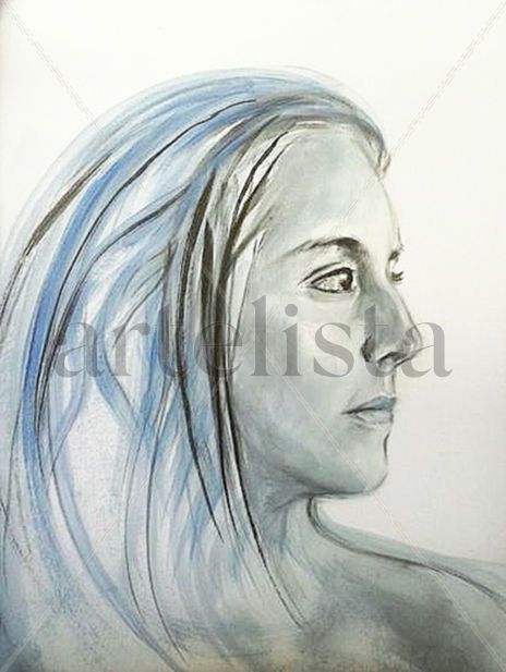 Retrato azul