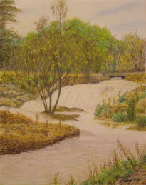 Arroyo en primavera