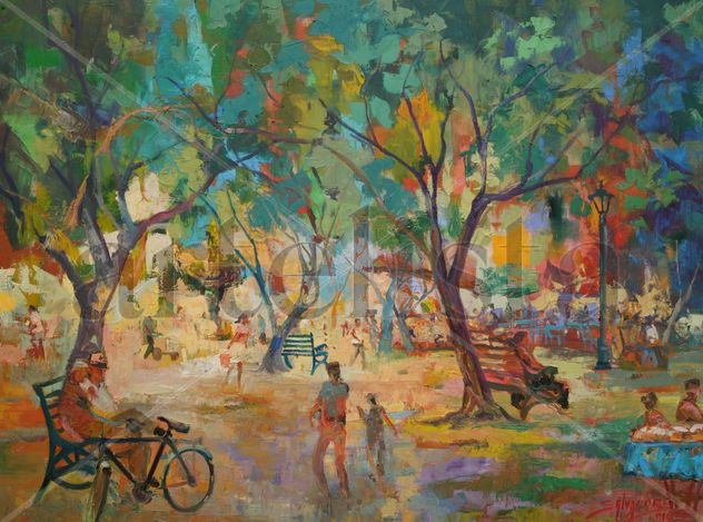 En el parque