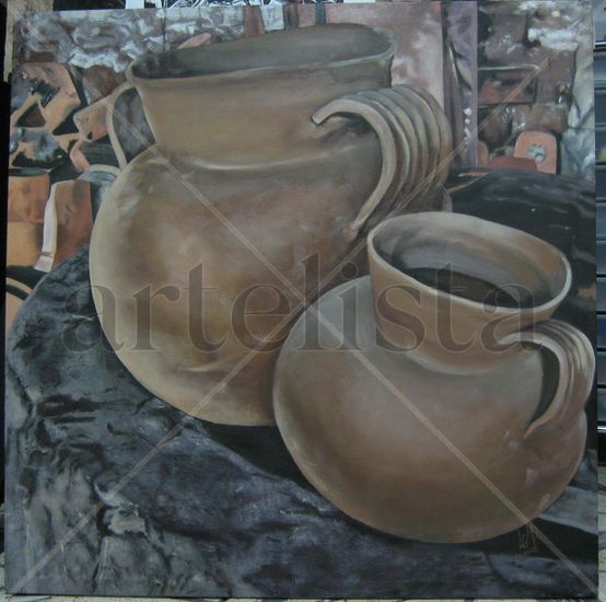 Sin título. Oil Canvas Still Life Paintings