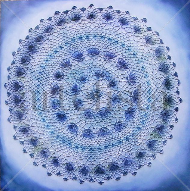 Mandala Azul
