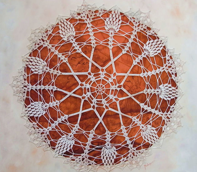 Mandala luz Oil Textile Others