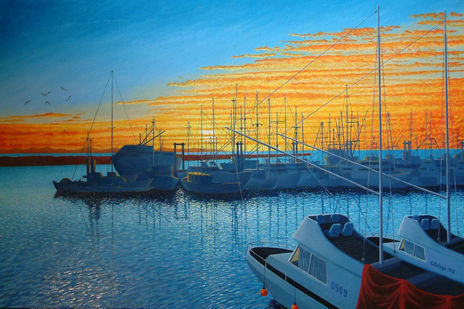 Atardecer en Port...