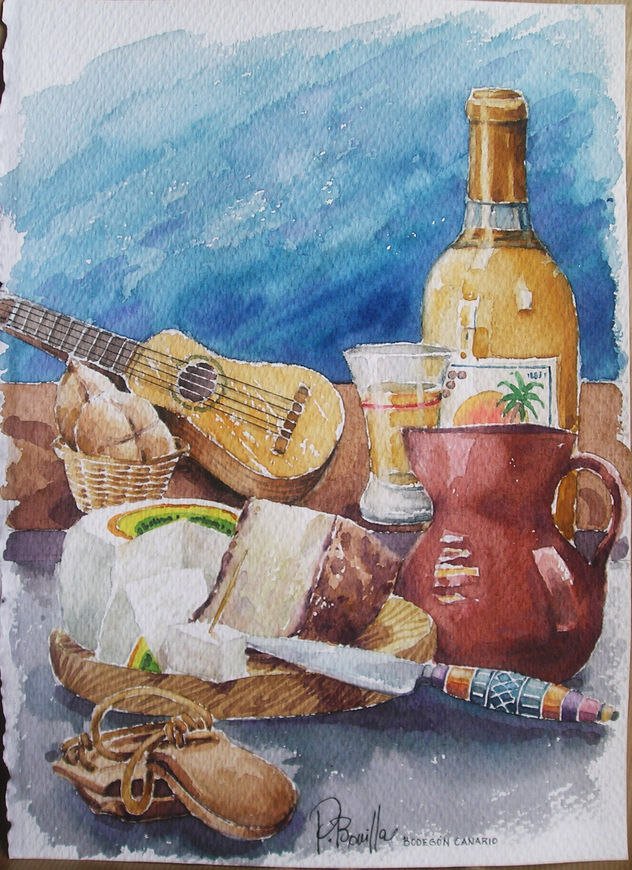 Bodegón con timple