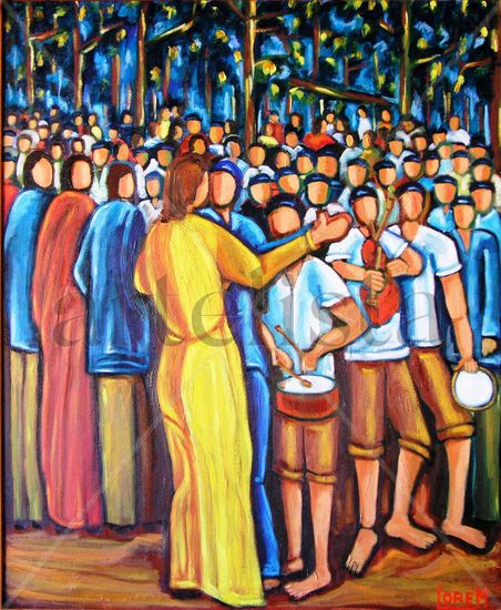 ROMERIA Oil Canvas Figure Painting