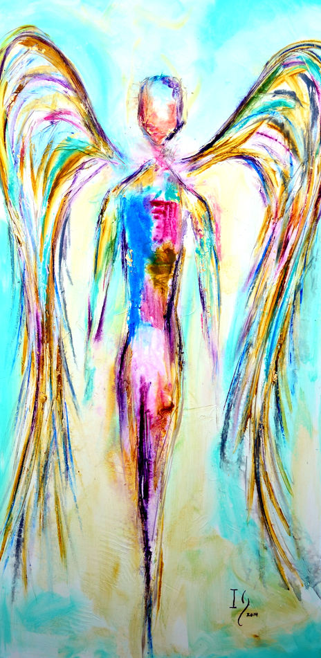 Angel painting