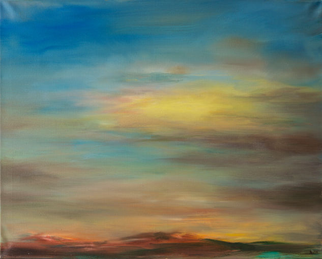 La nube Oil Canvas Landscaping