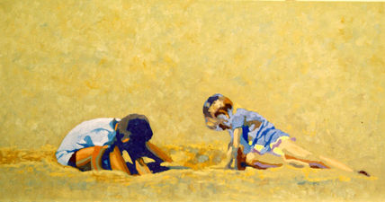 On the beach