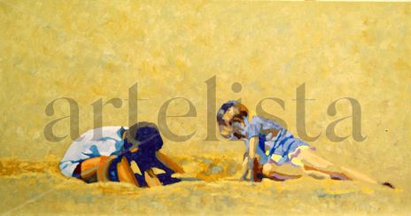On the beach