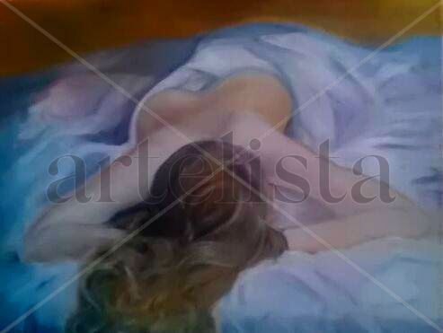 Mujer en cama