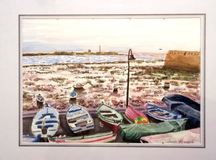 Barcas en La Caleta...