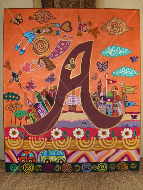 Inicial decorada