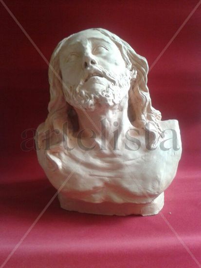 Cristo de la Expiración (El Cachorro) Terracotta Figurative