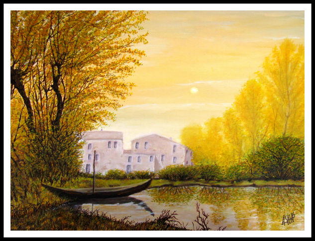 Amanece Oil Canvas Landscaping