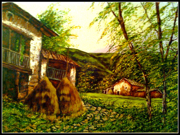 paisaje del norte Oil Canvas Landscaping