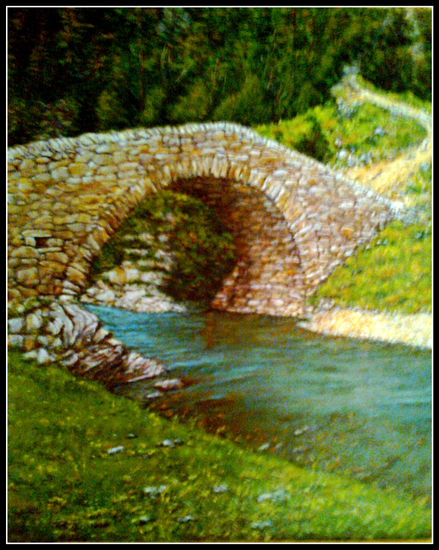 Benasque Oil Canvas Landscaping