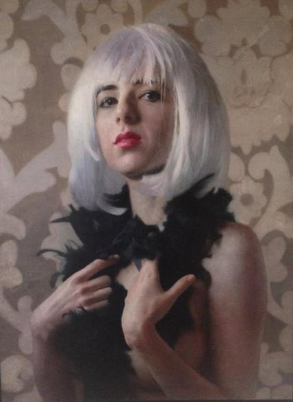 Harriet with white...