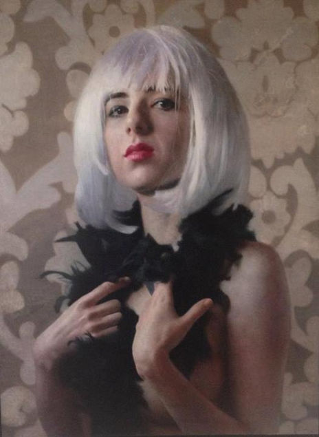 Harriet with white...