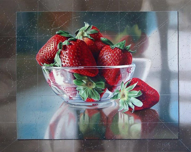 Fresas Oil Canvas Still Life Paintings