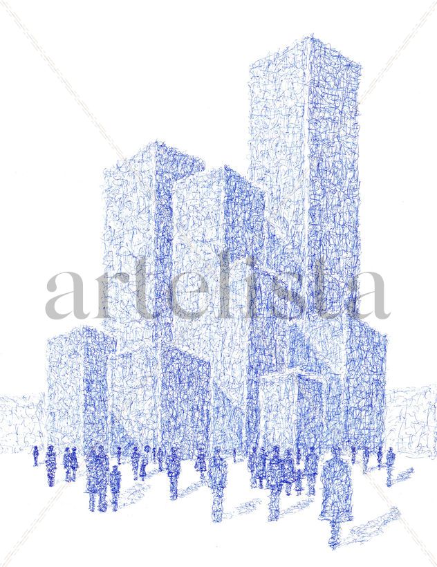Garabatos ordenados, rascacielos
