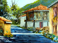 Paisaje rural en Villaviciosa