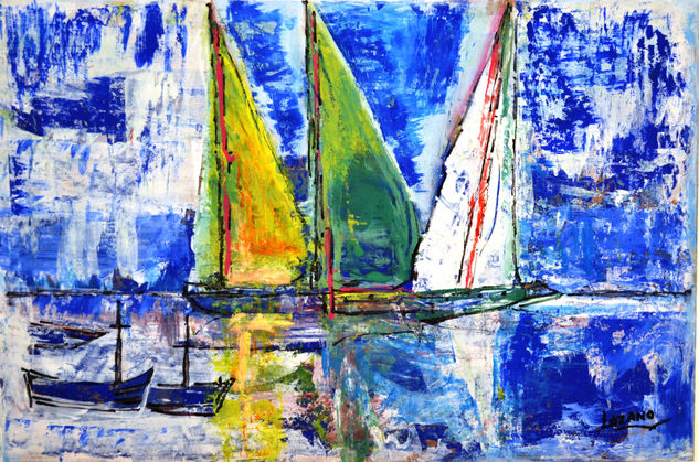 Marina 2 Acrylic Panel Marine Painting