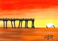 amanecer naranja