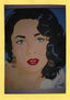 COPIA DEL CUADRO DE LIZ TAYLOR DE ANTONIO DE FELIPE