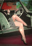 La dame dans la voiture