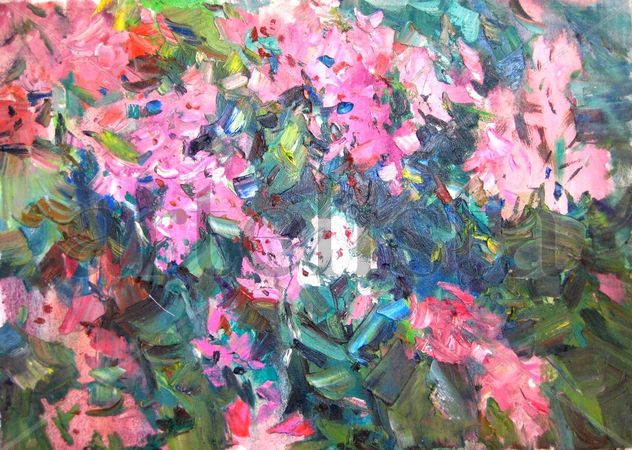 pink flowers