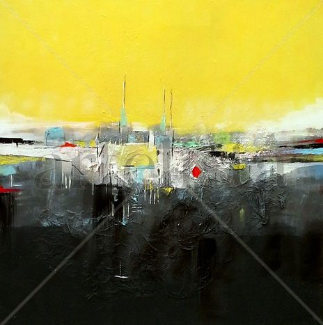 Paisaje amarillo