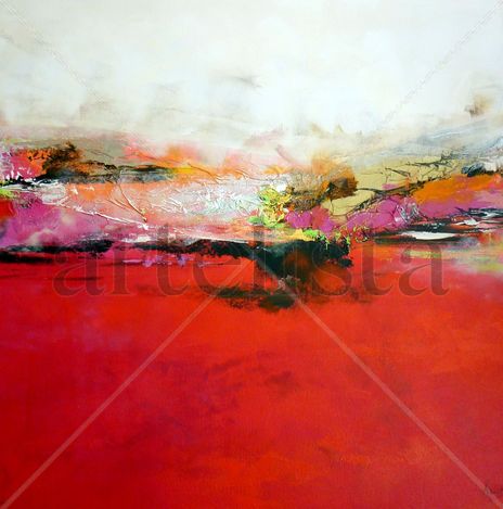 Paisaje rojo