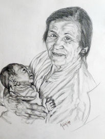 retrato maternal...