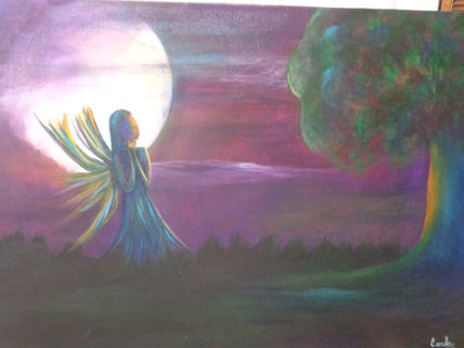 El hada y la luna