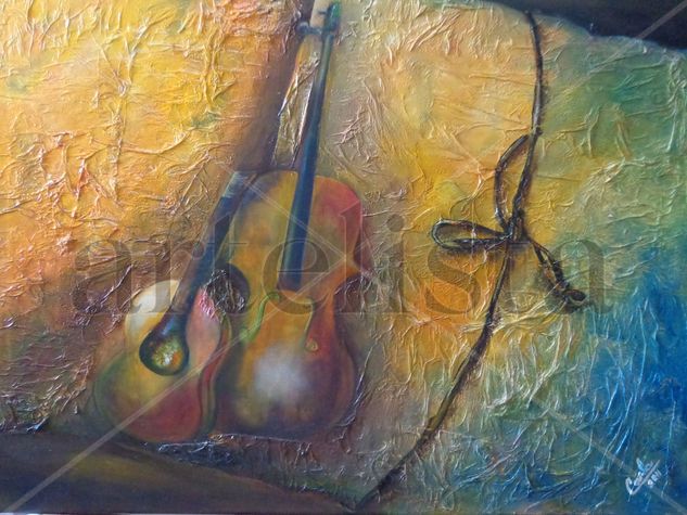 el musico Acrylic Canvas Others