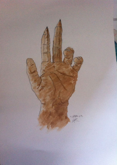 La mano del artista Watercolour Paper Others