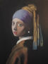 La Joven de la Perla de Vermeer, versión