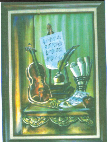 Violin con notas