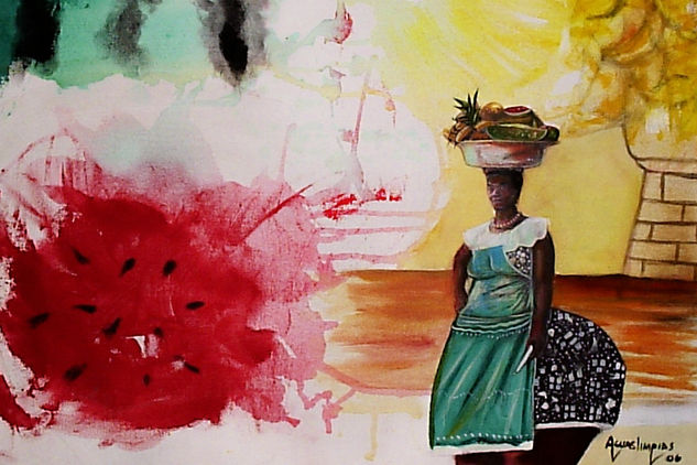 PALENQUERA Mixed media Others Nude Paintings