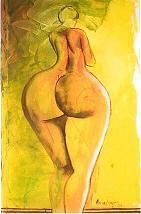 TARDE DE OTOÑO Mixed media Others Nude Paintings