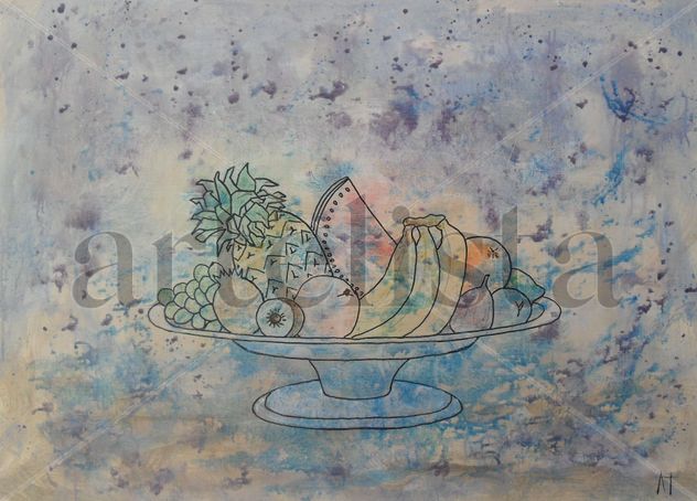 Bodegón con frutas