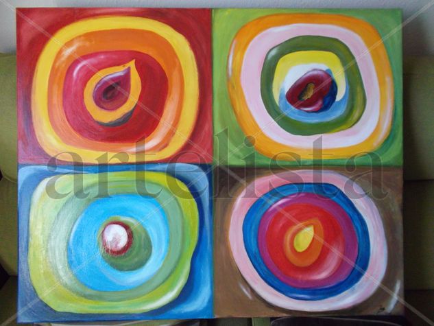 Formas y Color. Oil Canvas Others