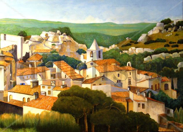 La Provence Oil Canvas Landscaping