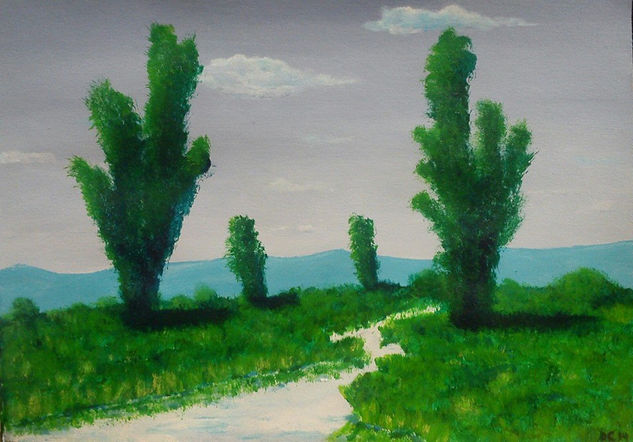 Paisaje XI Acrylic Paper Landscaping