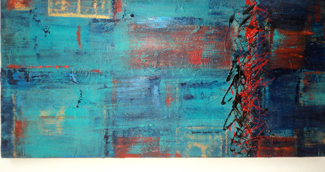 Fondo AZUL Acrylic Canvas Others