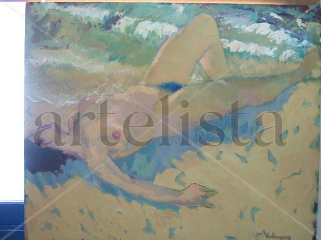 CUADRO 11 Oil Panel Nude Paintings