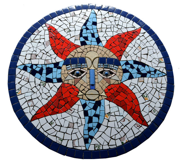 Sol - Mosaico con malla
